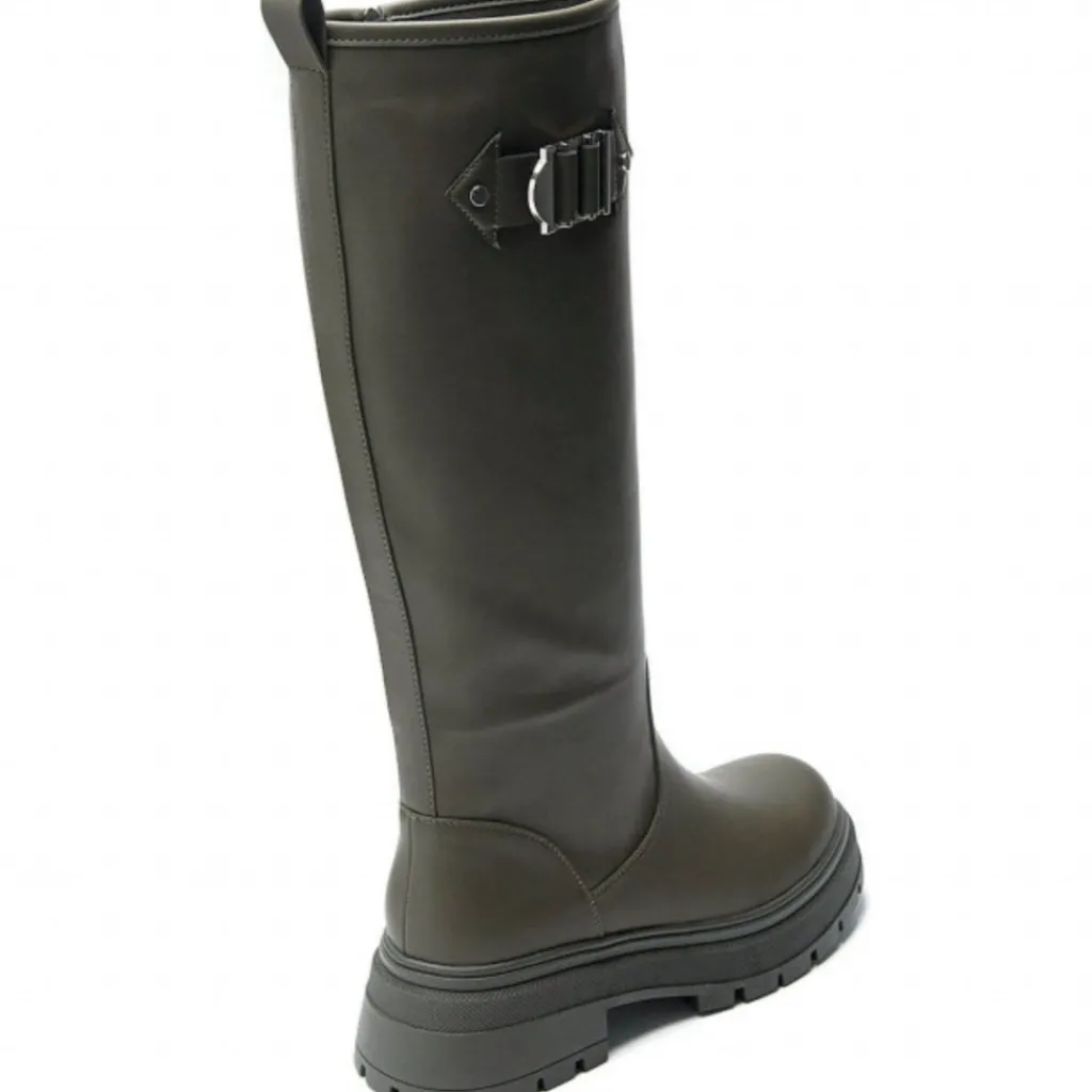 SHOES Sylviane dame støvler 1639 - Green New