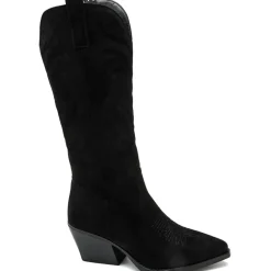SHOES Talia dame cowboystøvler 5677-1 - Black
