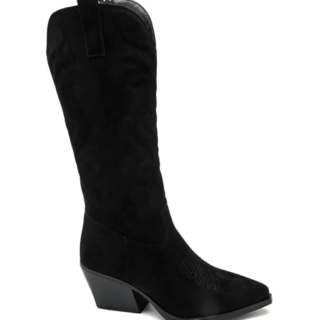 SHOES Talia dame cowboystøvler 5677-1 - Black