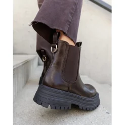 SHOES Thea dame støvler 6328 - Brown Sale