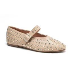 SHOES Valerie dame ballerina sko CM2315 - Beige Discount