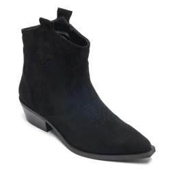 SHOES Vanessa Dame cowboystøvler 9653A - Black Sale