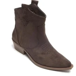 SHOES Vanessa Dame cowboystøvler 9653A - Brown Best