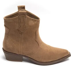 SHOES Vanessa Dame cowboystøvler 9653A - Camel Hot
