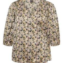 Vero Moda Curve dame bluse VMMINTI - Birch Hot