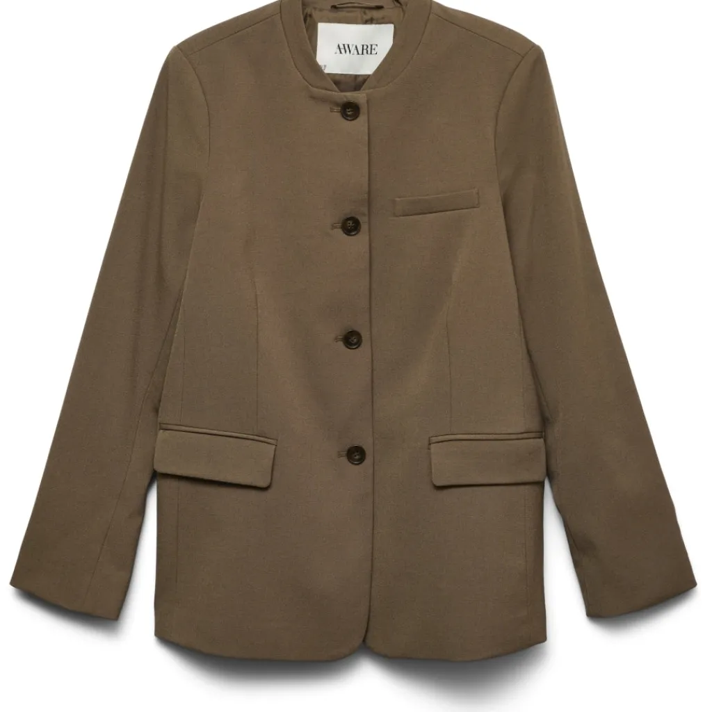 Vero Moda Dame Blazer AWTEELA - Teak Online