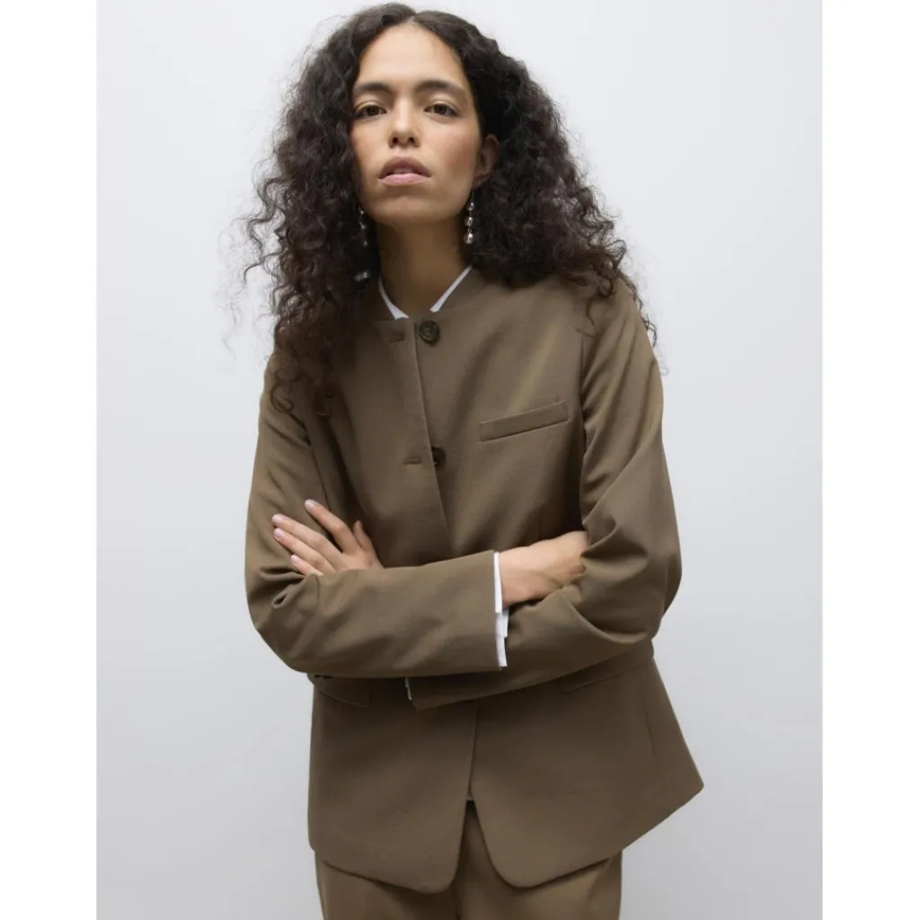 Vero Moda Dame Blazer AWTEELA - Teak Online