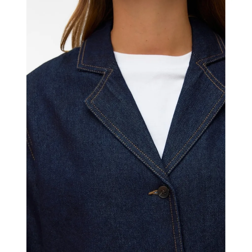 Vero Moda dame blazer VMKANIKA - Dark Blue Denim Sale