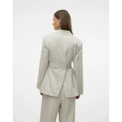 Vero Moda dame blazer VMOMARI - Light Grey Melange Hot