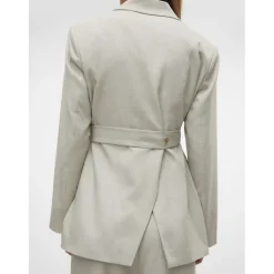 Vero Moda dame blazer VMOMARI - Light Grey Melange Hot