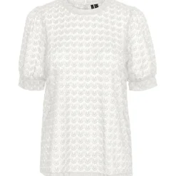Vero Moda dame bluse VMBECCA - Snow white Best