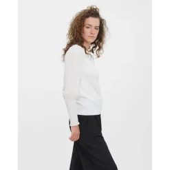 Vero Moda dame bluse VMDONA - Snow white Best