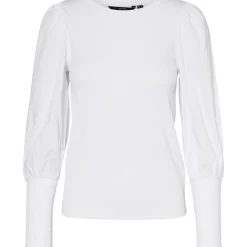Vero Moda dame bluse VMDONA - Snow white Best