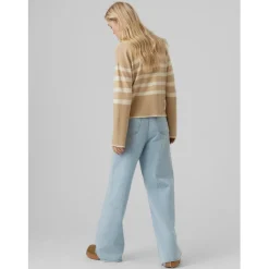 Vero Moda dame bluse VMHAPPINESS - Irish Cream W. BIRCH Clearance