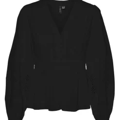 Vero Moda dame bluse VMJAMILLA - Black Clearance