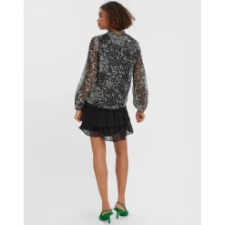 Vero Moda dame bluse VMKAYA - Black Hilma Online