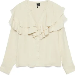 Vero Moda dame bluse VMLIZZI - Birch Online