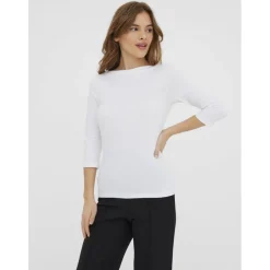 Vero Moda dame bluse VMPANDA - Bright White Outlet