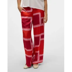 Vero Moda dame bukser VMREBA - Fiery Red Silba New