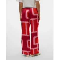 Vero Moda dame bukser VMREBA - Fiery Red Silba New