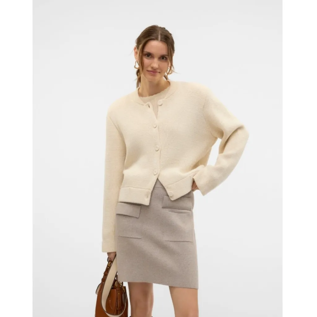 Vero Moda dame cardigan VMPOLA - Birch New