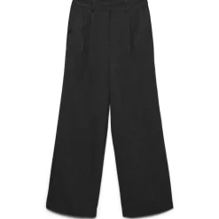 Vero Moda dame habitbukser VMBESTIE - Dark grey melange