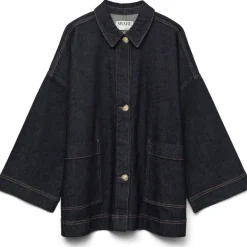 Vero Moda DAME JAKKE AWVERENA - Dark Blue Denim Rinse Clearance