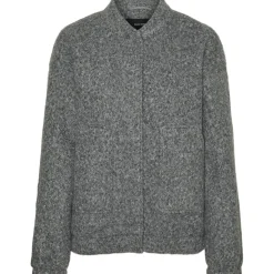 Vero Moda dame jakke VMAMBER - Medium grey melange Online