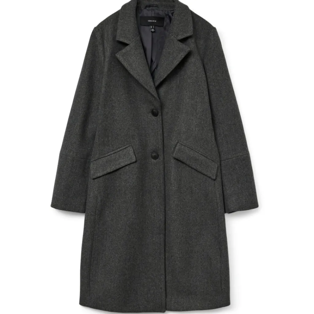 Vero Moda dame Jakke VMFORTUNESARA - Dark grey melange Online