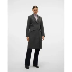 Vero Moda dame Jakke VMFORTUNESARA - Dark grey melange Online