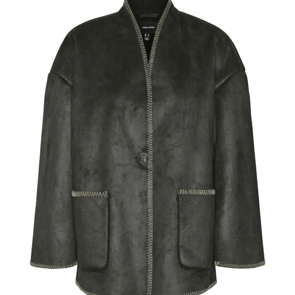 Vero Moda dame jakke VMLIVA - Peat OATMEAL DETAIL Outlet