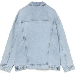 Vero Moda dame jakke VMTESSA - Light Blue Denim Detail RA339 Discount