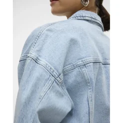 Vero Moda dame jakke VMTESSA - Light Blue Denim Detail RA339 Discount