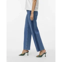 Vero Moda Dame Jeans VMAllison - Medium blue denim Sale