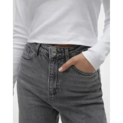 Vero Moda dame jeans VMTESSA - Medium Grey Denim Hot