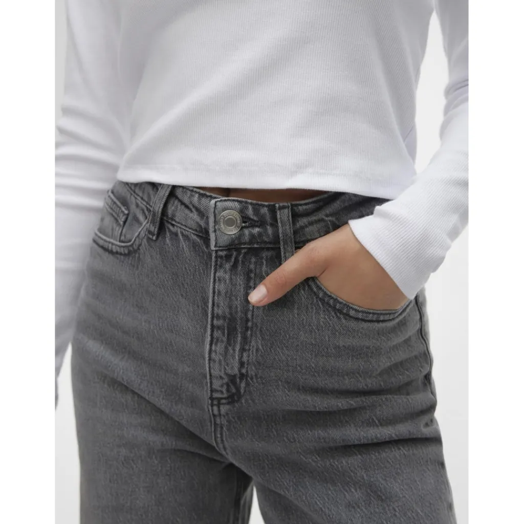 Vero Moda dame jeans VMTESSA - Medium Grey Denim Hot