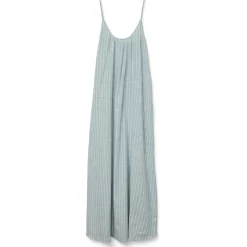 Vero Moda dame kjole VMKAORI - Tourmaline CLOUD DANCER Outlet