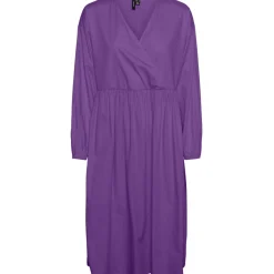 Vero Moda dame kjole VMLUNA - Royal Lilac Best