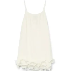 Vero Moda DAME KJOLE VMNOVA - Snow white Hot