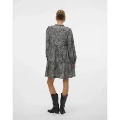 Vero Moda dame kjole VMNORELL - Black LUIS Best
