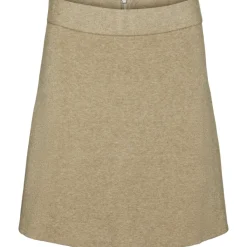 Vero Moda dame nederdel VMGOLD - Silver Mink W. MELANGE Online