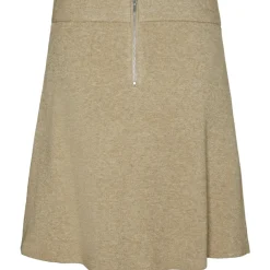 Vero Moda dame nederdel VMGOLD - Silver Mink W. MELANGE Online