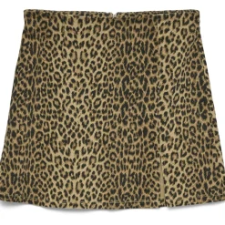 Vero Moda dame nederdel VMNELLY - Silver Mink LEOPARD Outlet