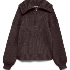 Vero Moda Dame Pullover Awulla - Chocolate Plum Hot