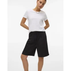 Vero Moda DAME SHORTS AWPASSI - Black Clearance