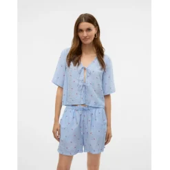 Vero Moda dame shorts VMODETTE - Snow White Cherry Discount