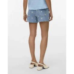 Vero Moda DAME SHORTS VMTESS - Light Blue Denim Clearance