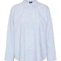 Vero Moda dame skjorte VMIDA - Light blue Outlet