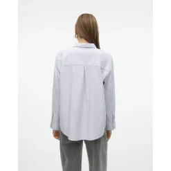 Vero Moda dame skjorte VMIDA - Light blue Outlet