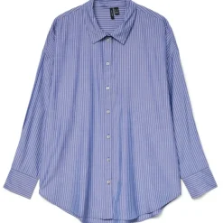 Vero Moda DAME SKJORTE VMNORA - Marlin Stripes Bright White Sale